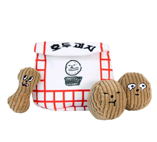 Korean Walnut Snack Stuffed Toy (Ho-doo Gwaja)