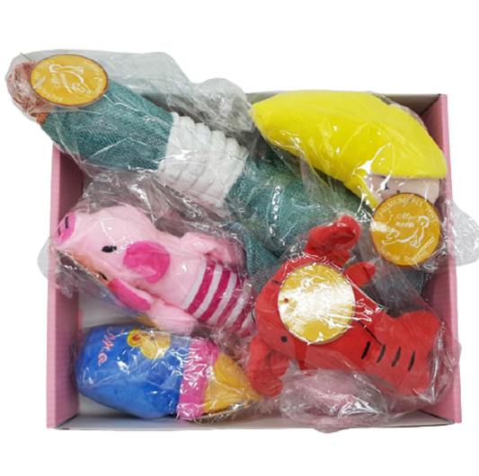 5pc Stuffed Animal Gift Box